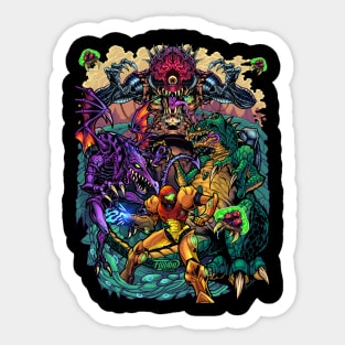 Metroid Tribute Sticker